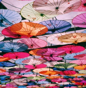 Chinese Paper Umbrellas