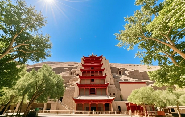 Visite de Dunhuang
