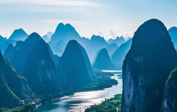 5日目: 竹のラフティングとサイクリング