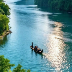 China Landschaft und Yangtze Tour