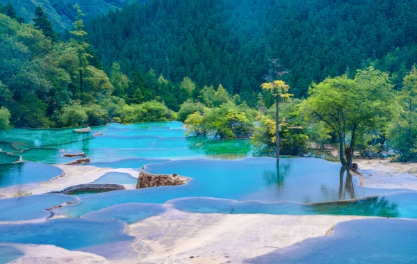 日 2: 成都Huanglong 観光スポット